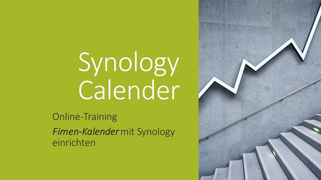 Synology Kalender einrichten